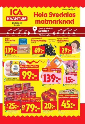 ICA reklamblad - 28/9 2026 - 4/10 2026.