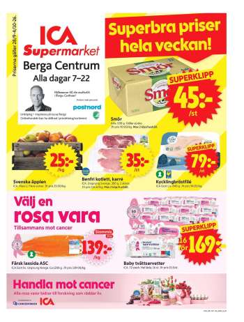 ICA reklamblad - 28/9 2026 - 4/10 2026.