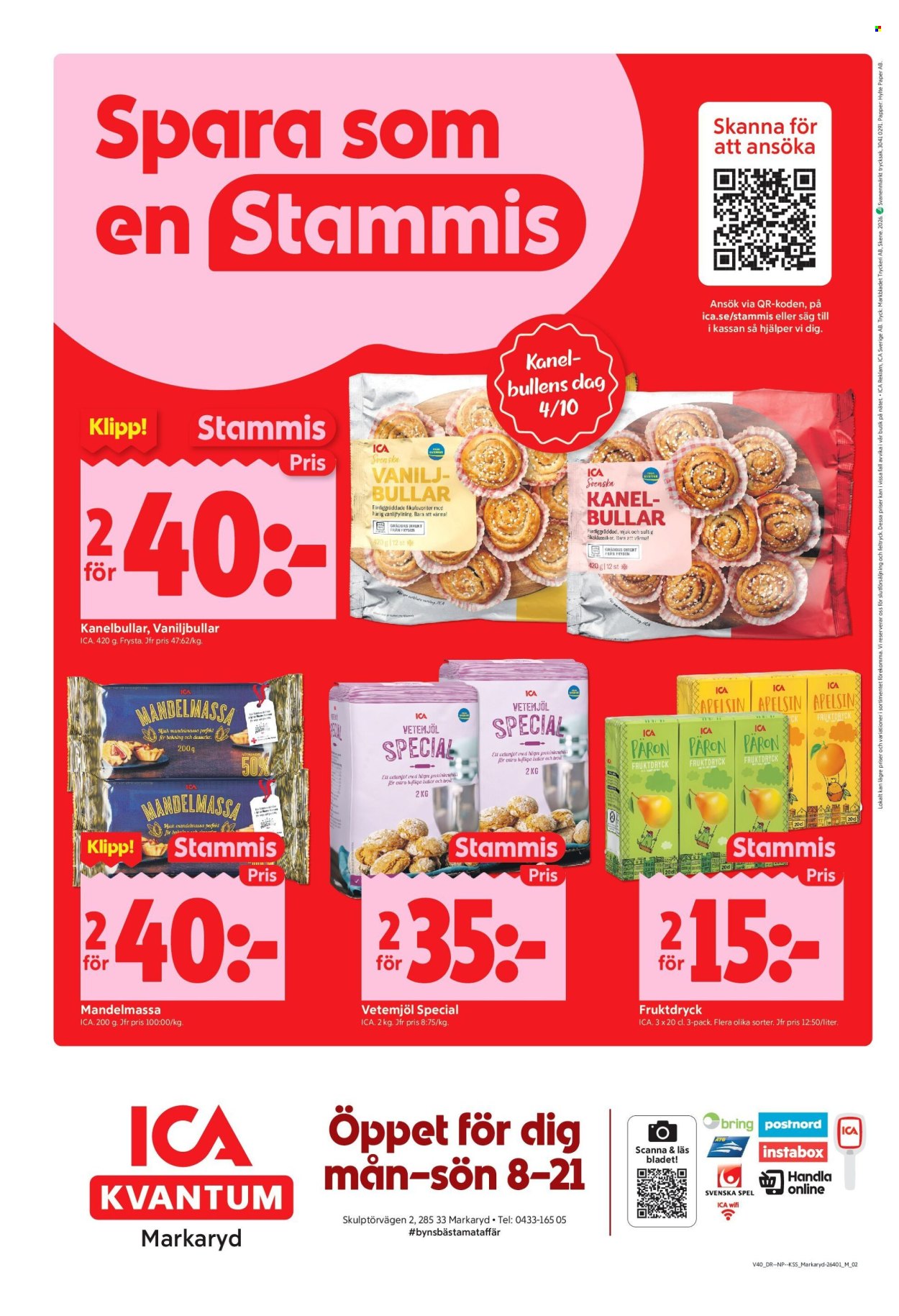 ICA reklamblad - 28/9 2026 - 4/10 2026. Sida 10