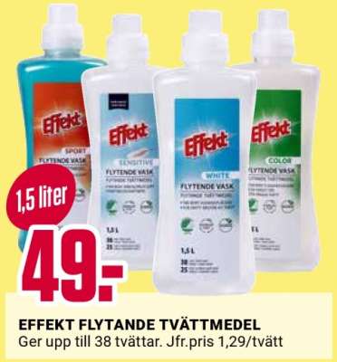 Effekt Flytande Tvättmedel