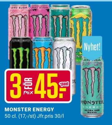 MONSTER ENERGY