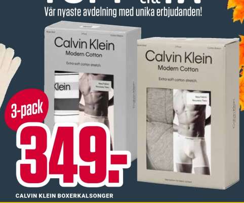 CALVIN KLEIN BOXERKALSONGER