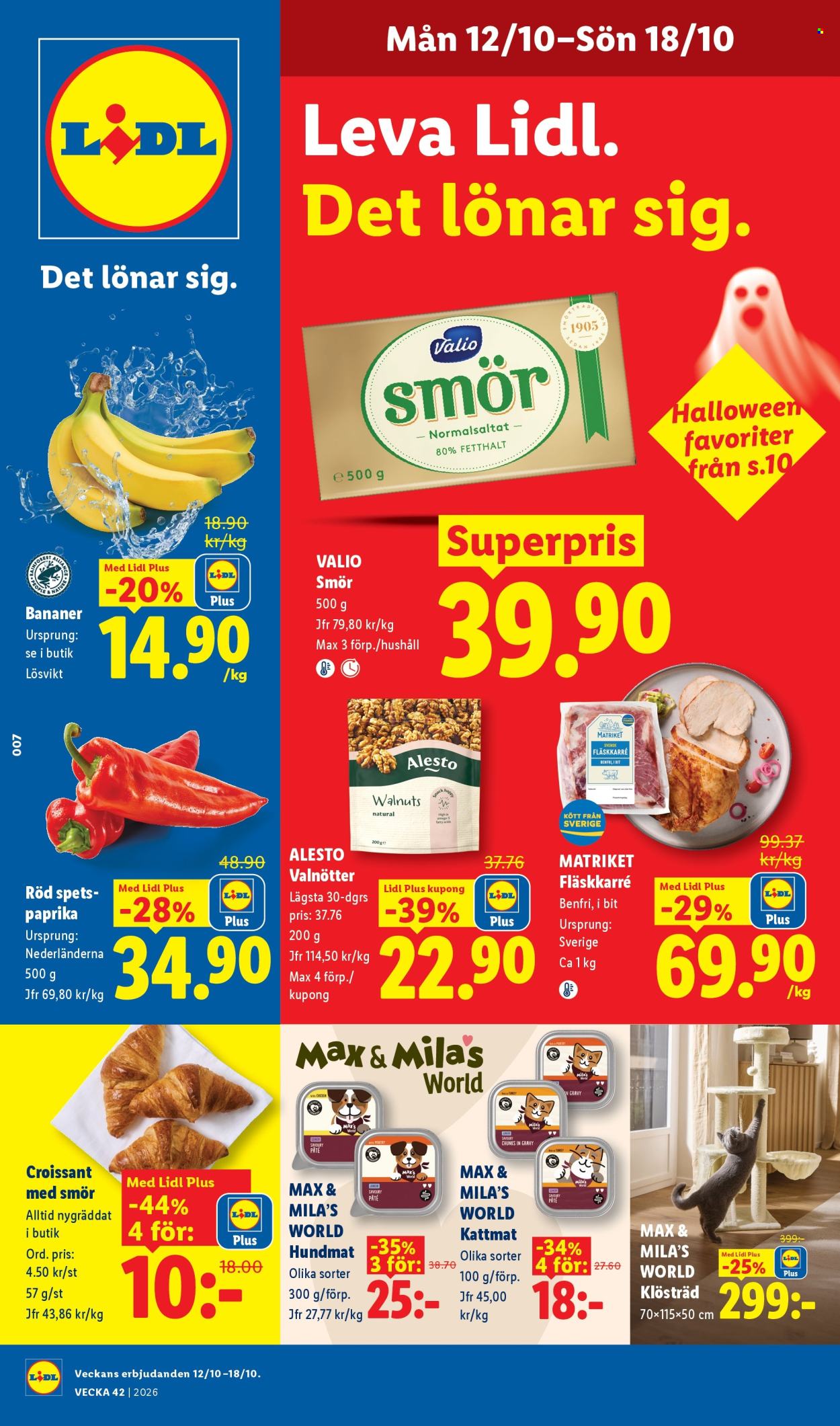 Lidl reklamblad - 5/10 2026 - 11/10 2026. Sida 1