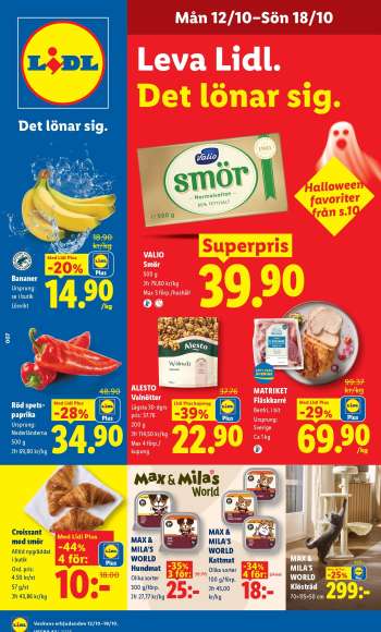 Lidl reklamblad - 5/10 2026 - 11/10 2026.