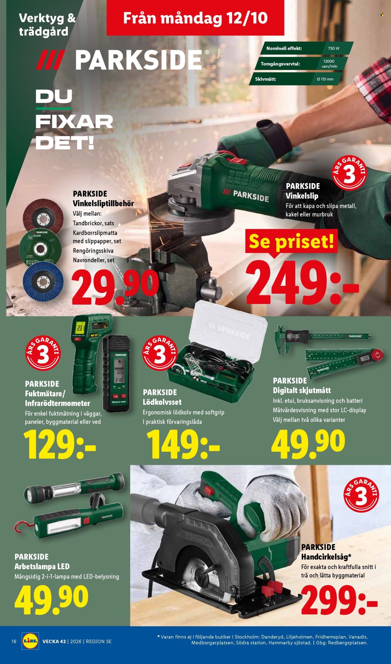 Lidl reklamblad - 5/10 2026 - 11/10 2026. Sida 21