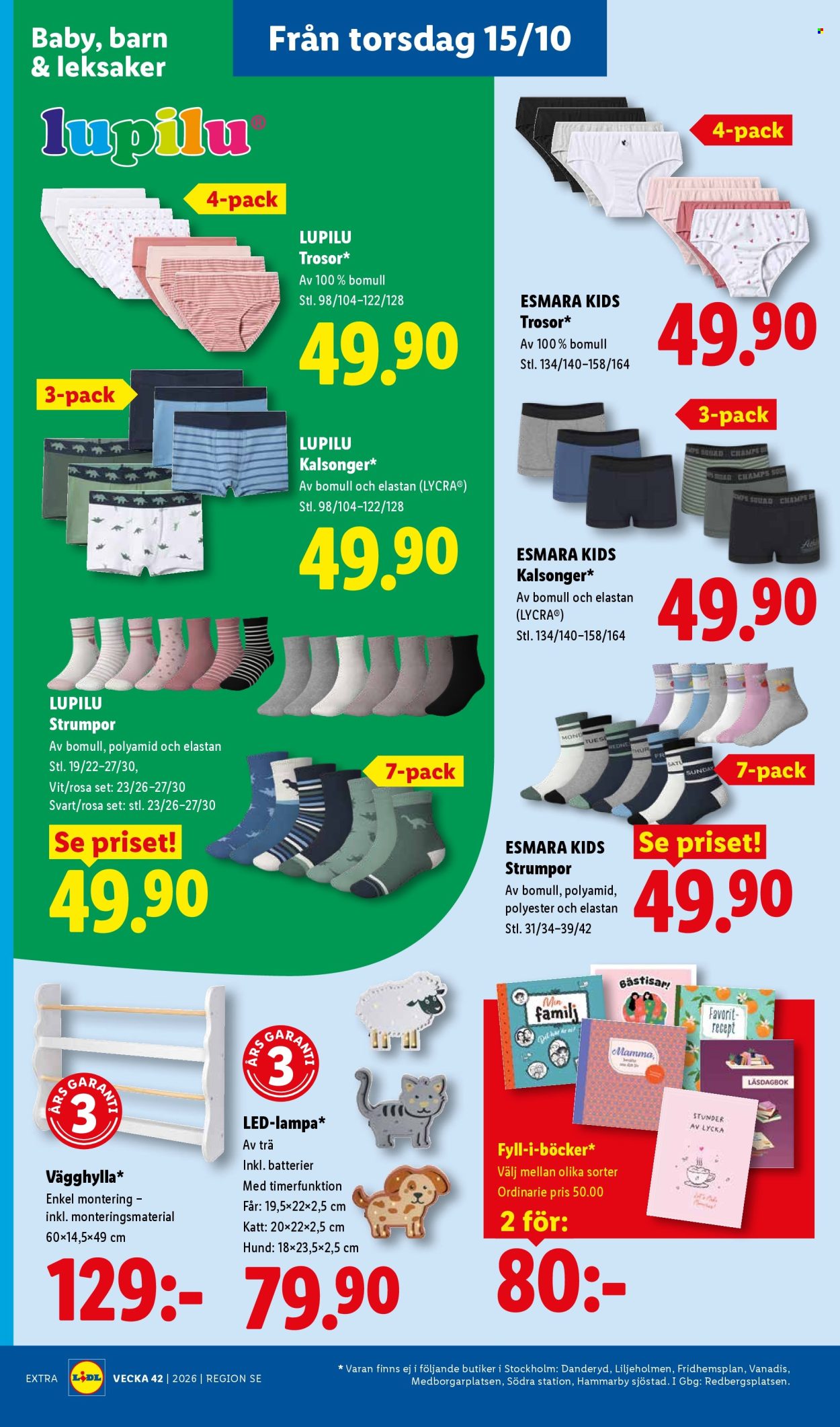 Lidl reklamblad - 5/10 2026 - 11/10 2026. Sida 27