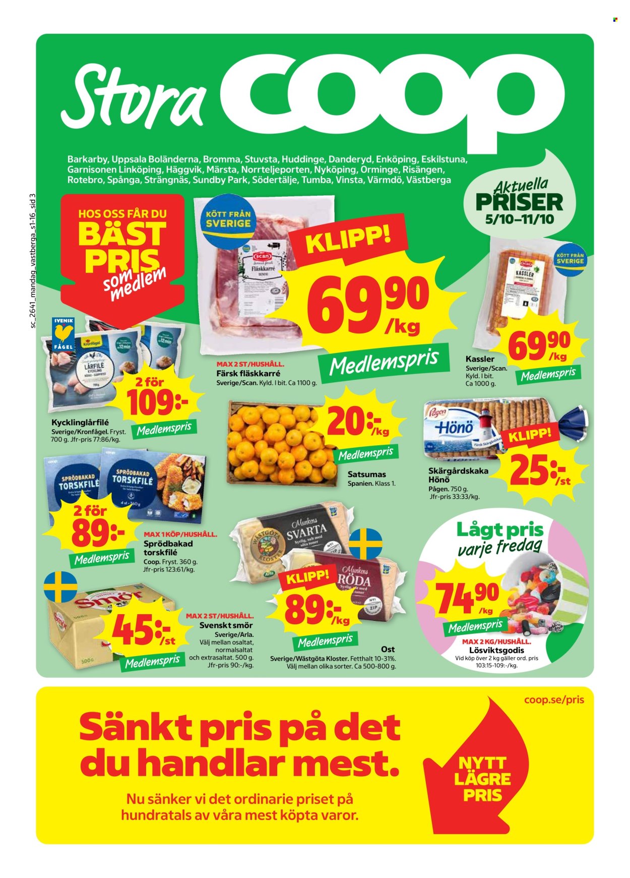 Stora Coop reklamblad - 5/10 2026 - 11/10 2026. Sida 3