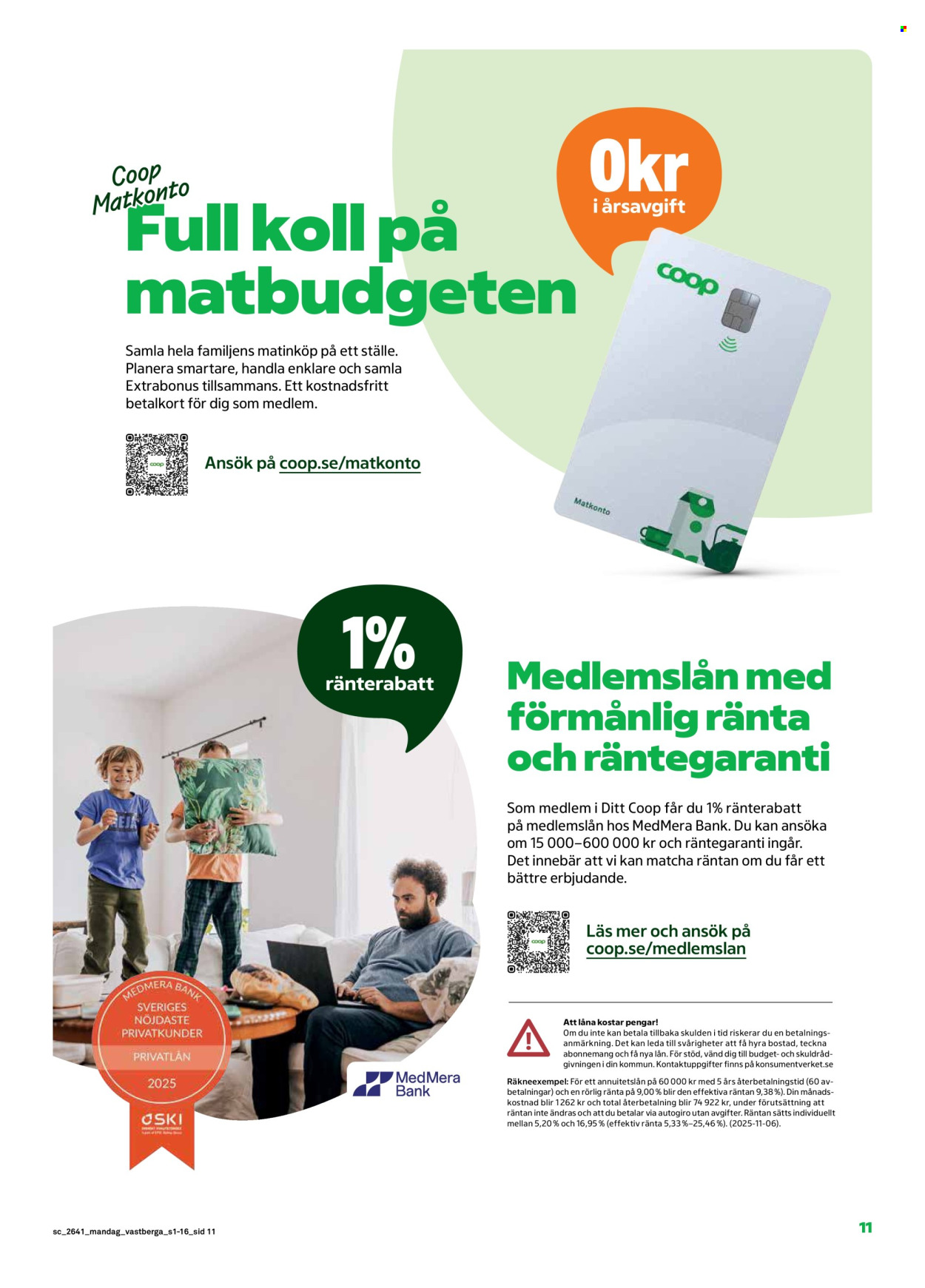 Stora Coop reklamblad - 5/10 2026 - 11/10 2026. Sida 11