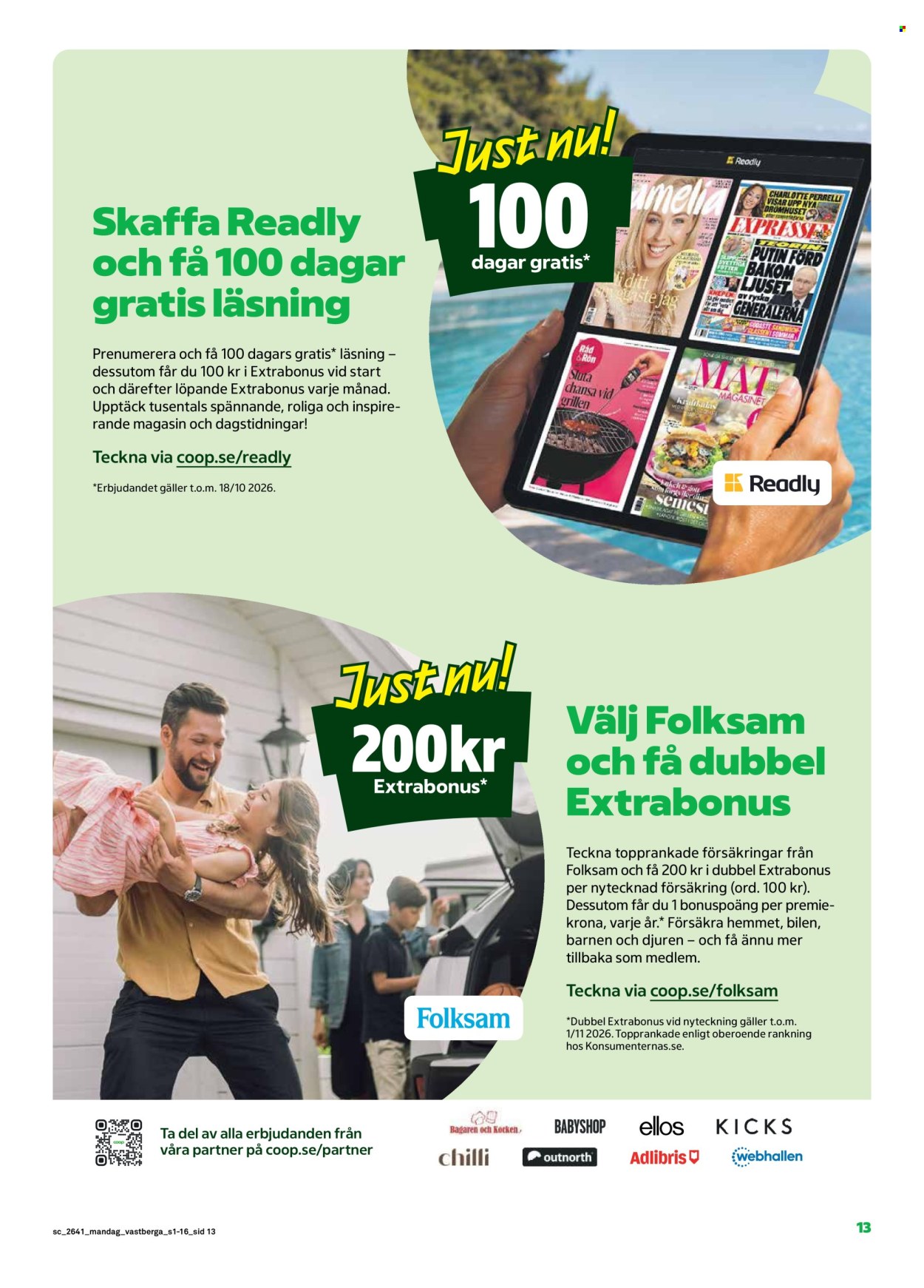 Stora Coop reklamblad - 5/10 2026 - 11/10 2026. Sida 13