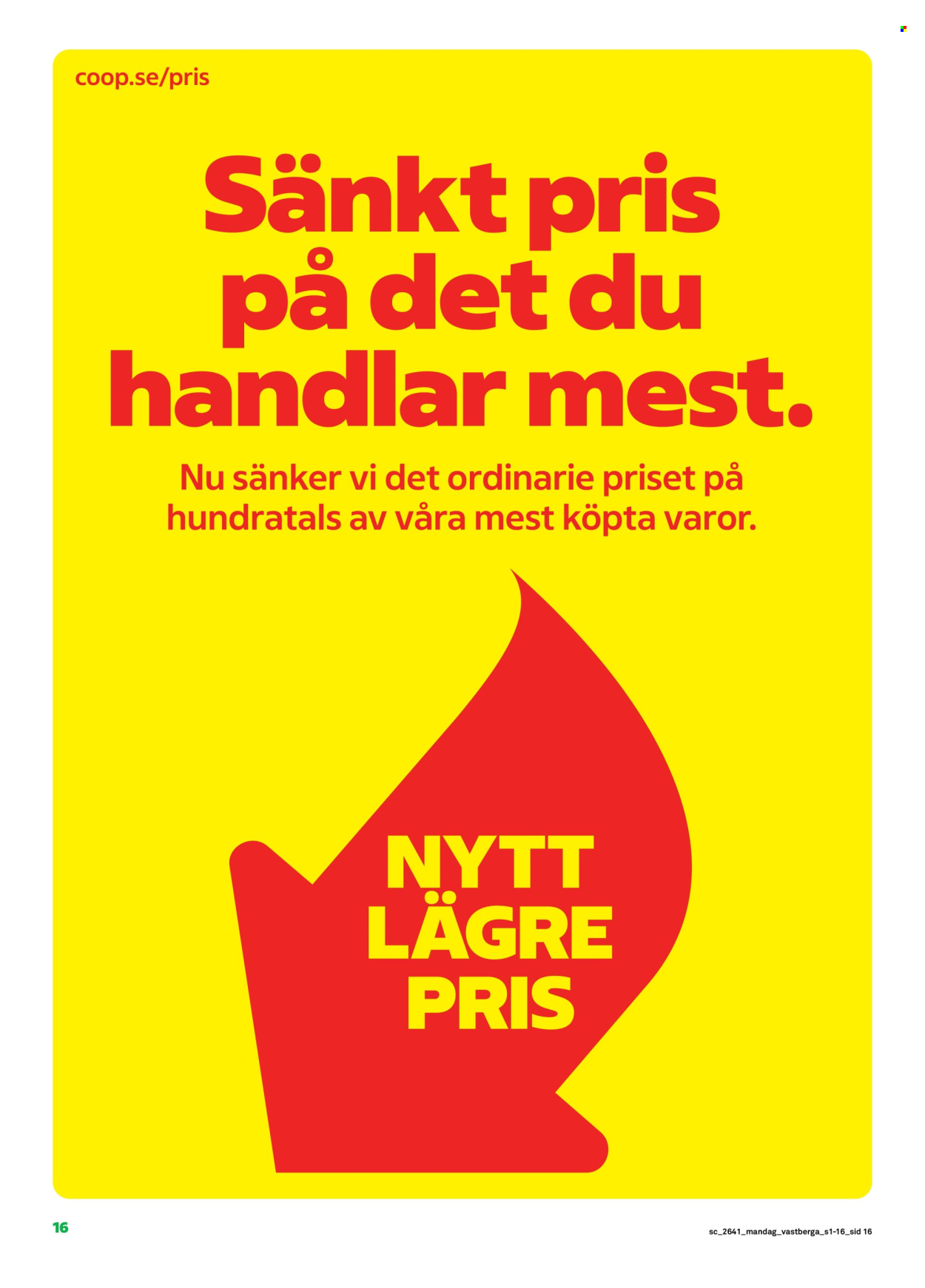 Stora Coop reklamblad - 5/10 2026 - 11/10 2026. Sida 16