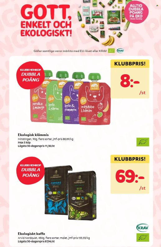 Hemköp reklamblad - 5/10 2026 - 11/10 2026. Sida 8