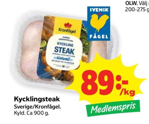 Kycklingsteak