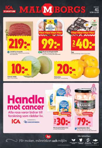 thumbnail - ICA reklamblad