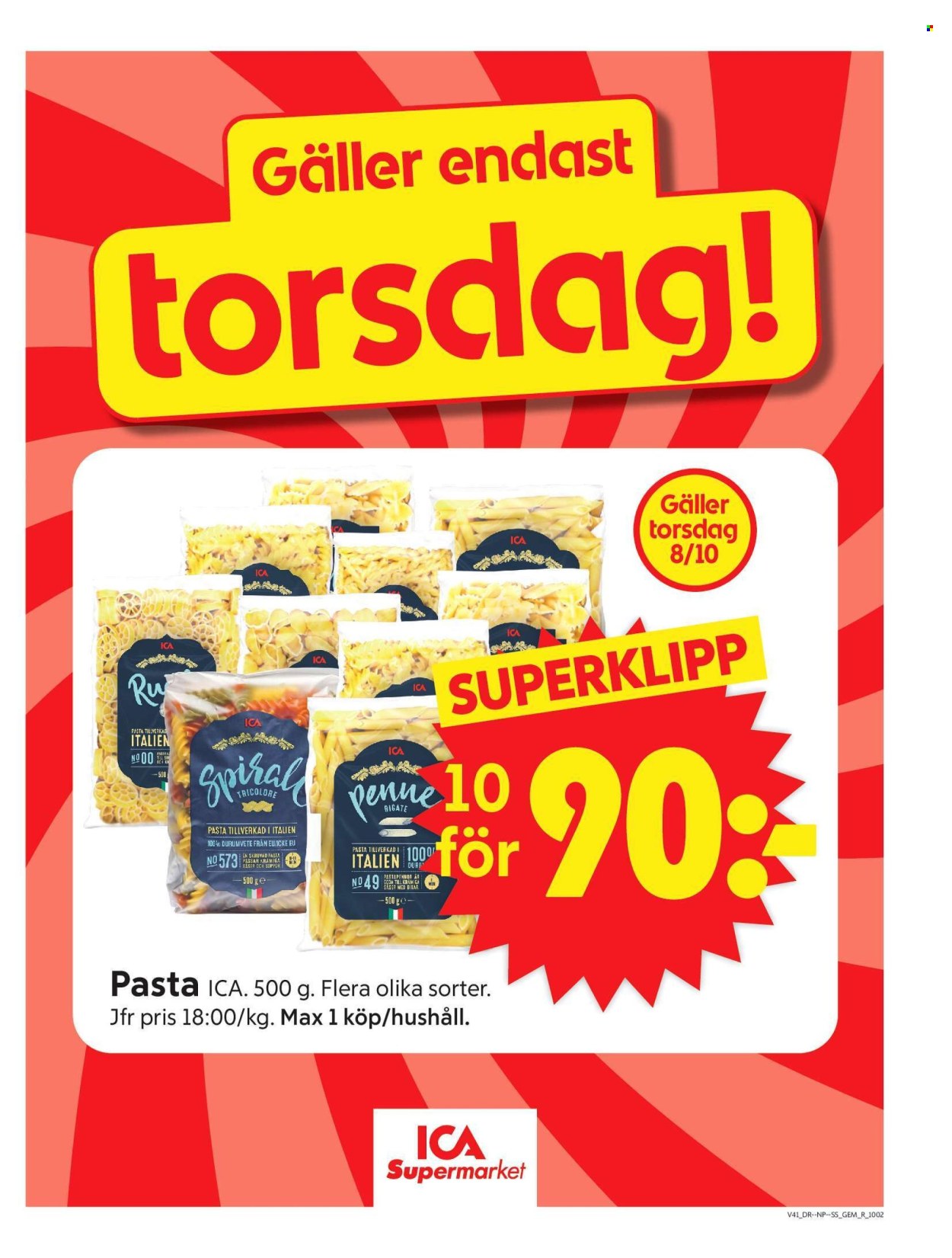 ICA reklamblad - 5/10 2026 - 11/10 2026. Sida 7