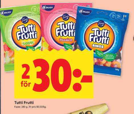 TUTTI FRUTTI