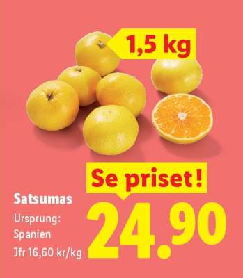 Satsumas