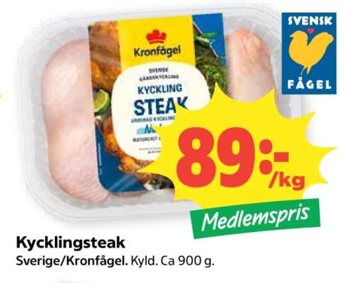 Kycklingsteak