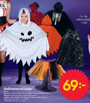 Halloweenkläder