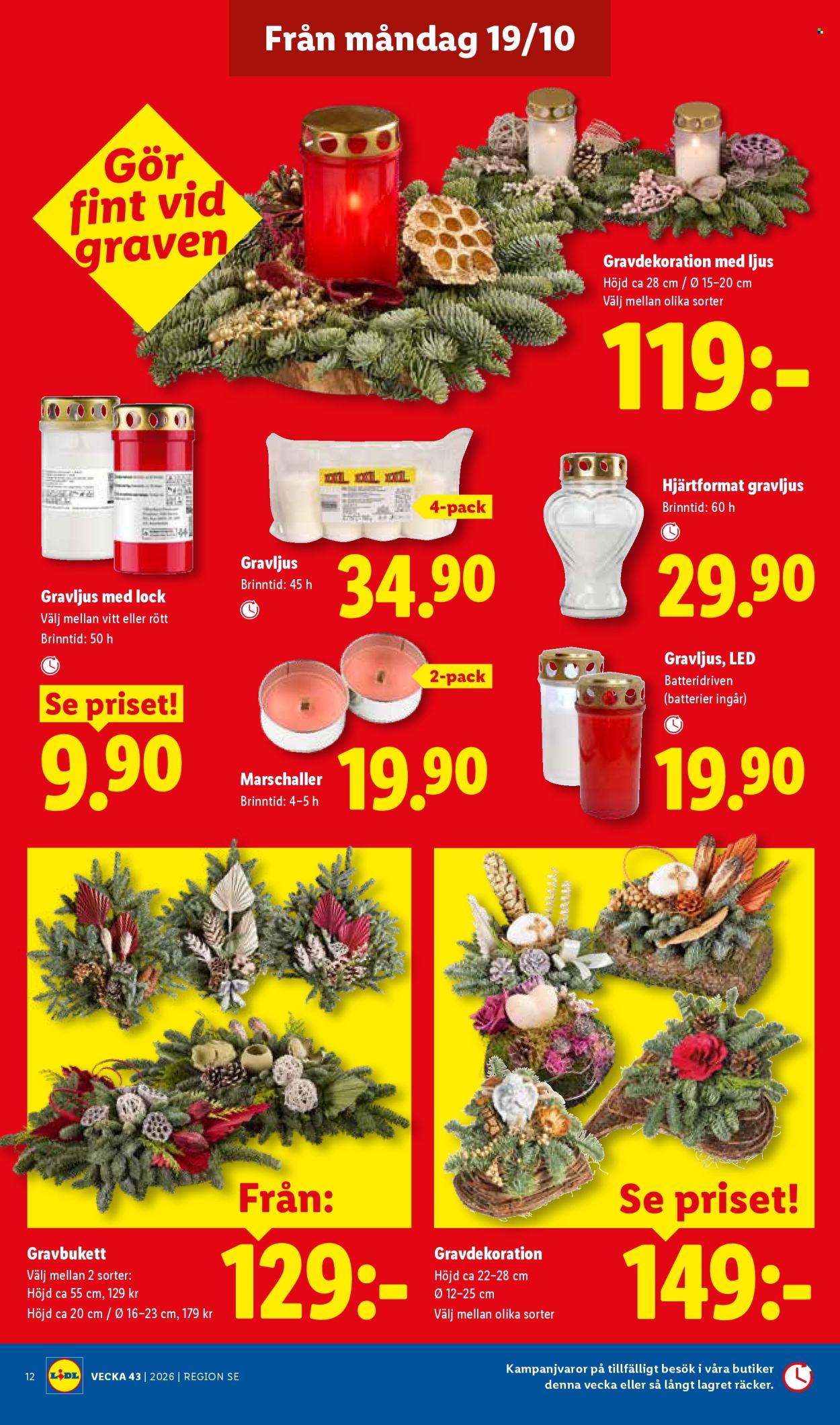 Lidl reklamblad - 19/10 2026 - 25/10 2026. Sida 15