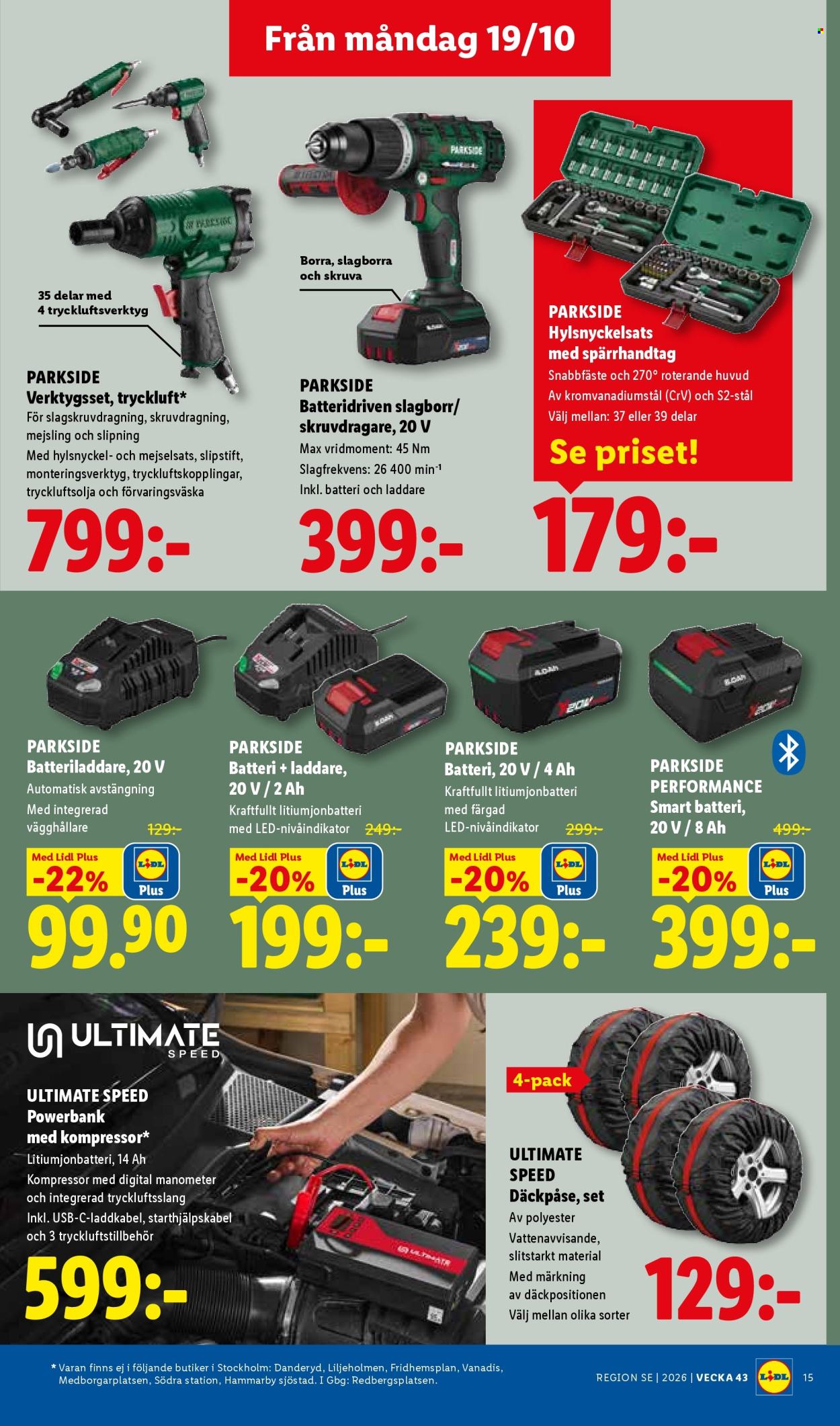 Lidl reklamblad - 19/10 2026 - 25/10 2026. Sida 18