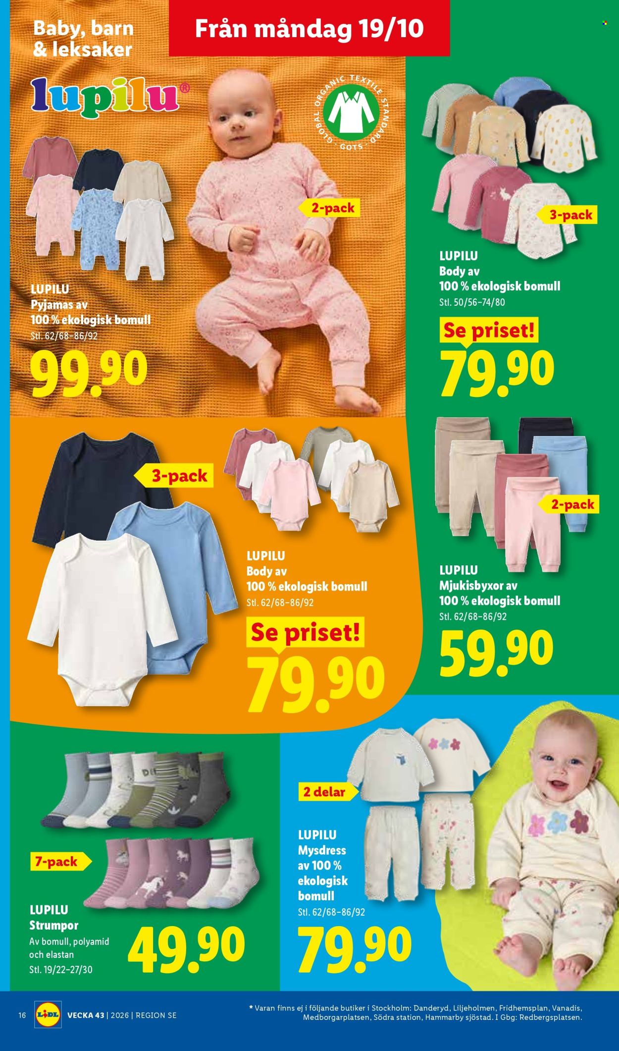 Lidl reklamblad - 19/10 2026 - 25/10 2026. Sida 20
