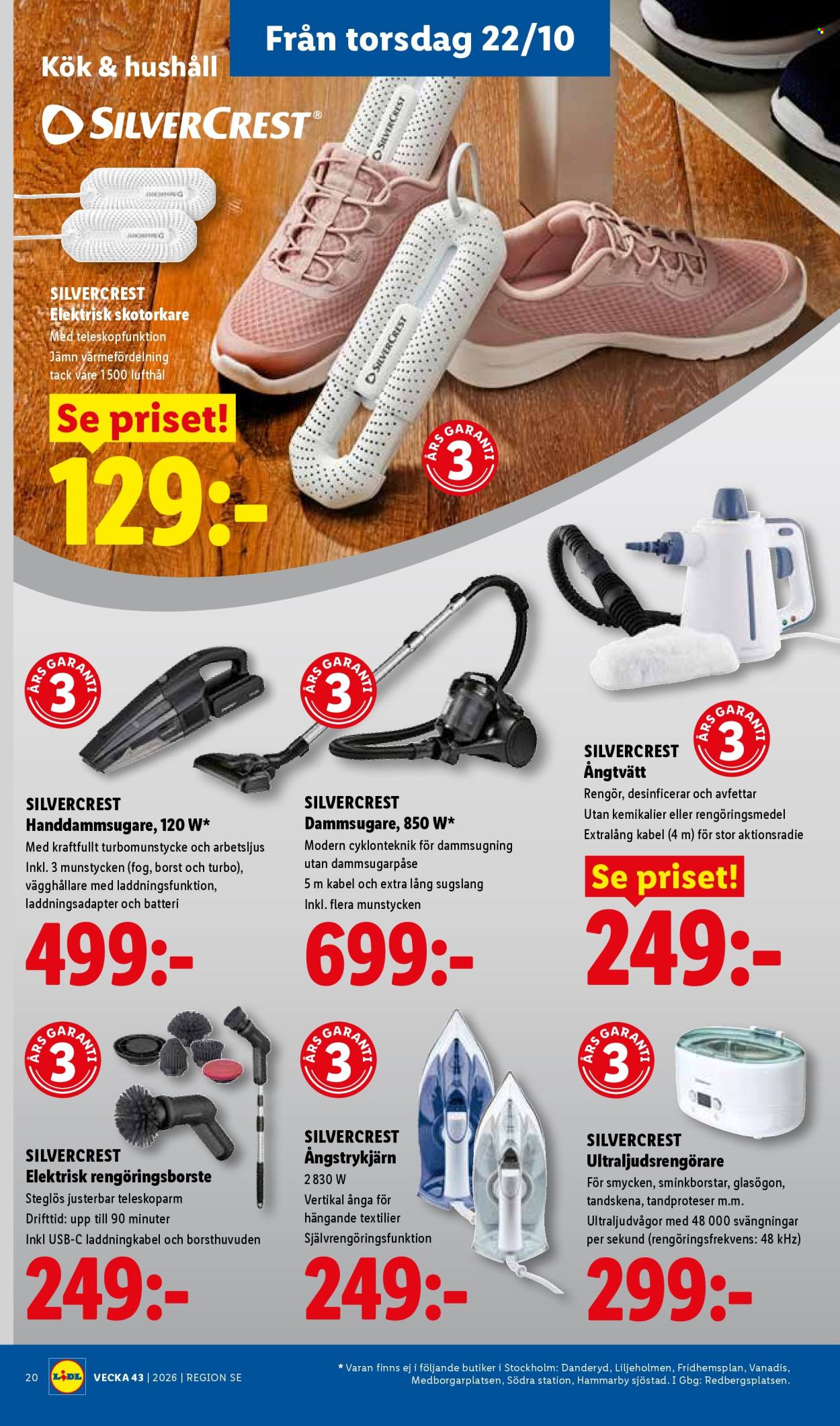 Lidl reklamblad - 19/10 2026 - 25/10 2026. Sida 25