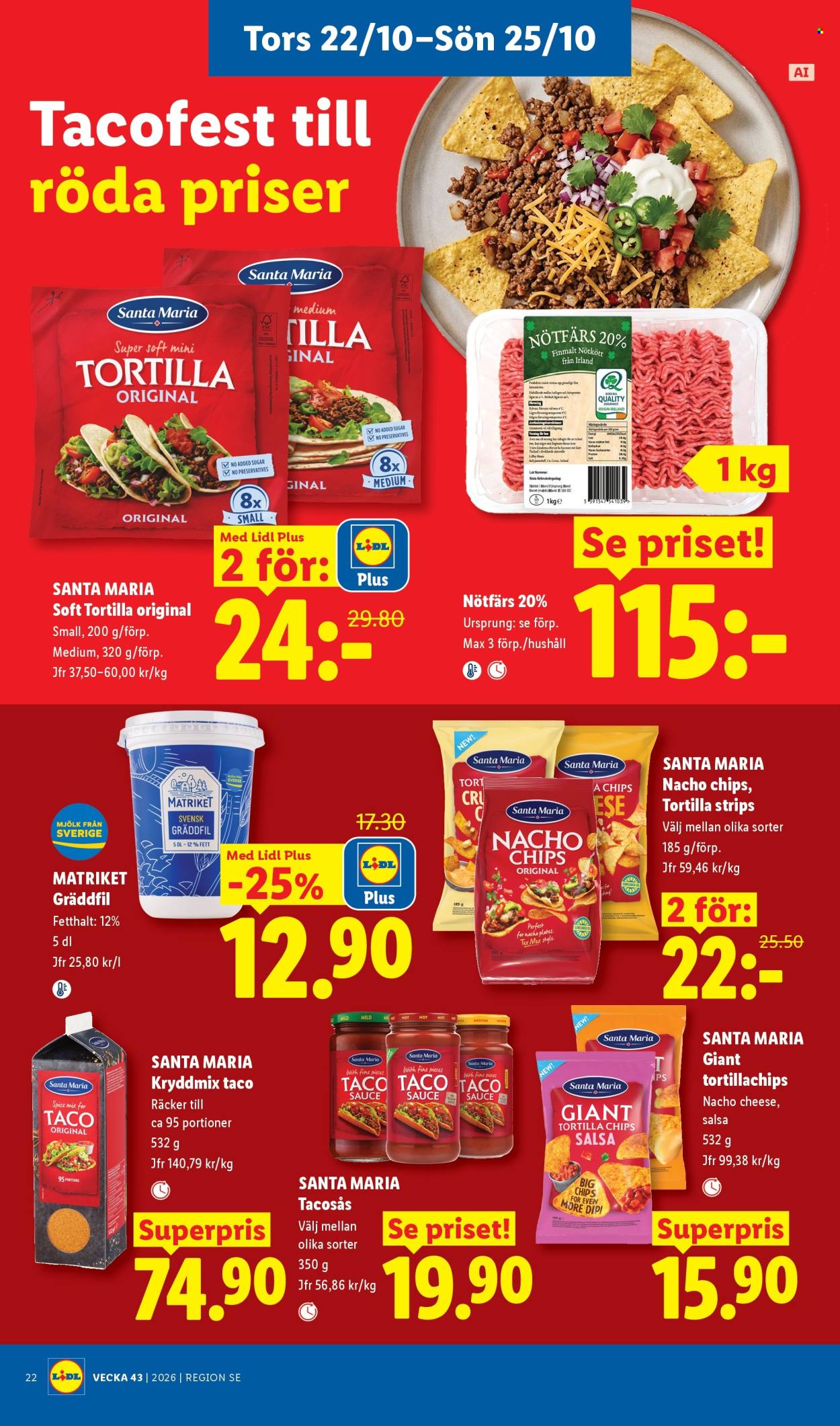 Lidl reklamblad - 19/10 2026 - 25/10 2026. Sida 27