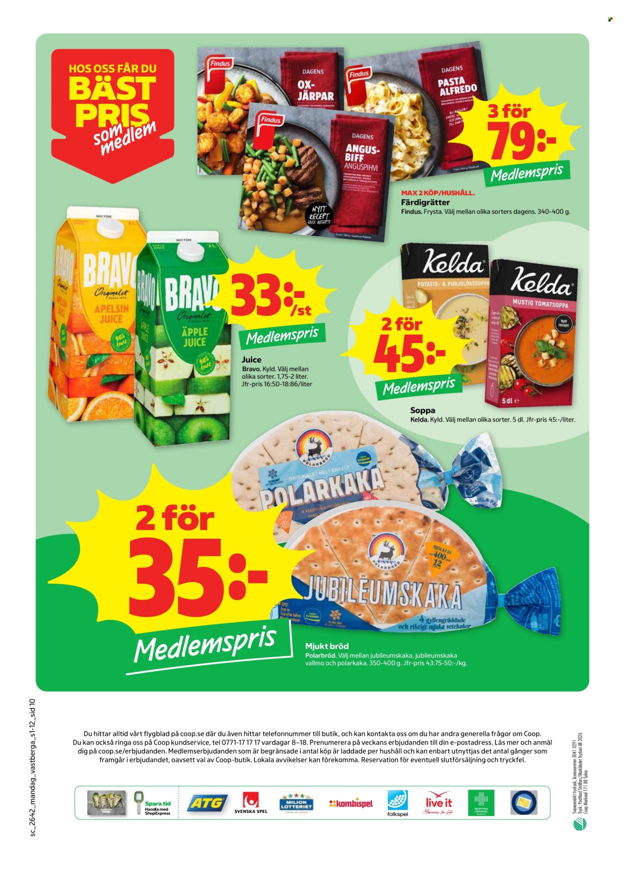 Stora Coop reklamblad - 12/10 2026 - 18/10 2026. Sida 10