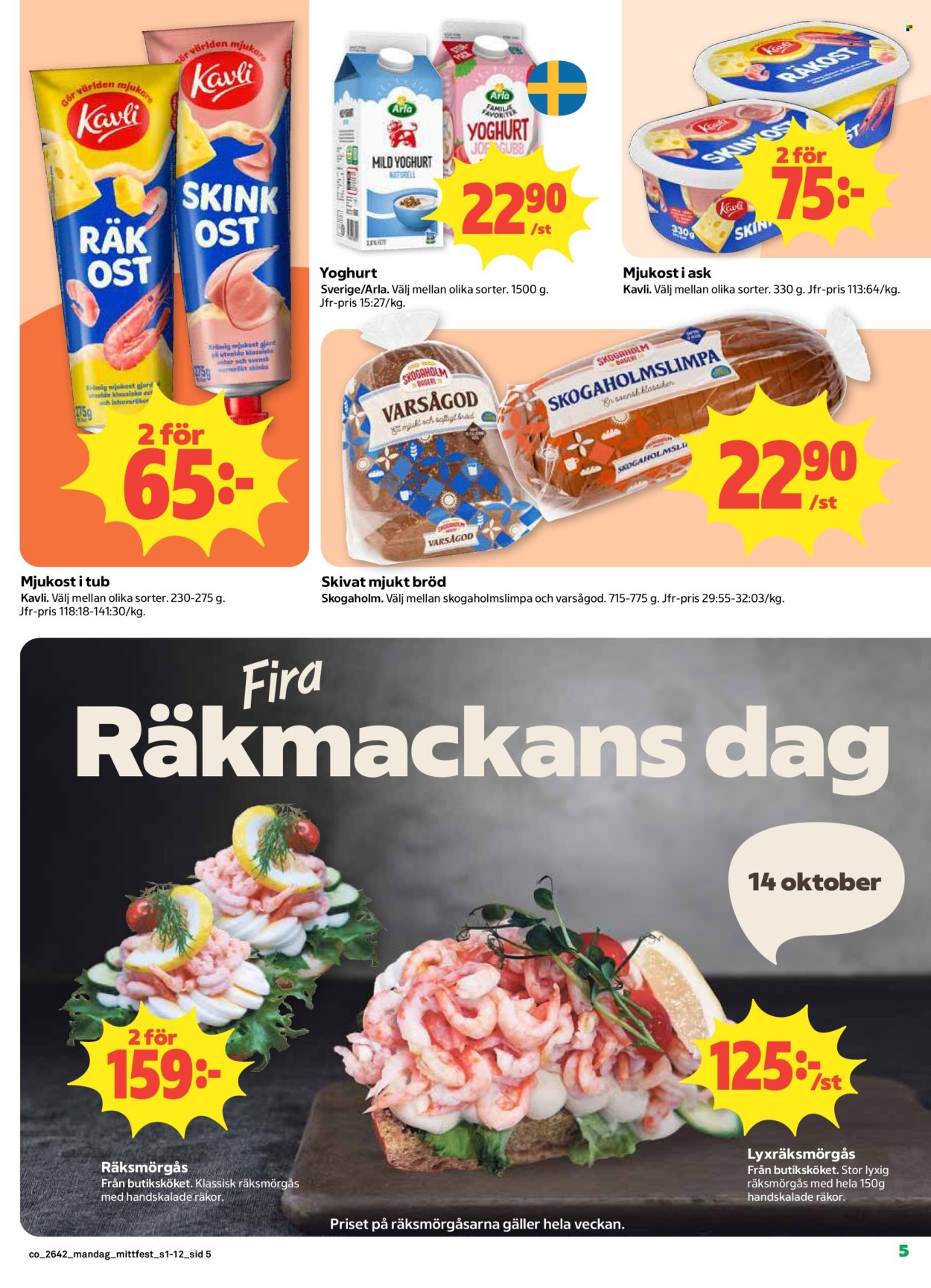 Coop reklamblad - 12/10 2026 - 18/10 2026. Sida 5