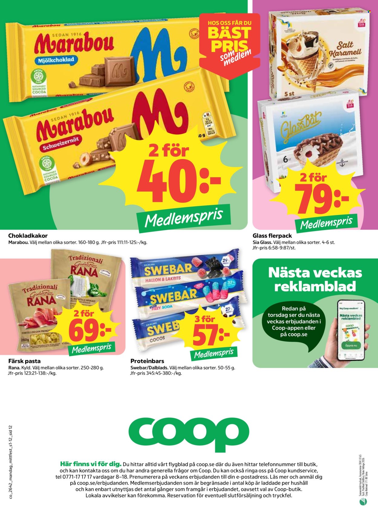 Coop reklamblad - 12/10 2026 - 18/10 2026. Sida 12