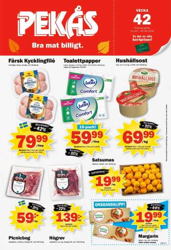 thumbnail - Pekås reklamblad