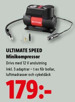 ULTIMATE SPEED Minikompressor