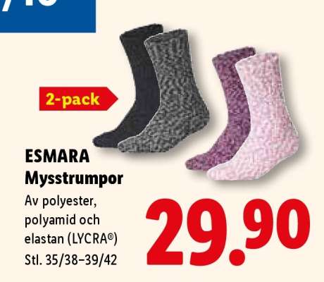 ESMARA Mysstrumpor