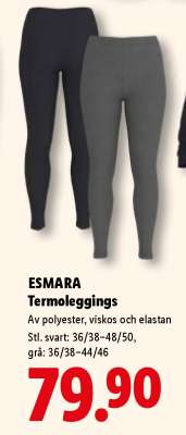 ESMARA Termoleggings