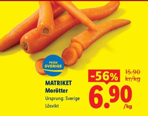 Matriket Morötter
