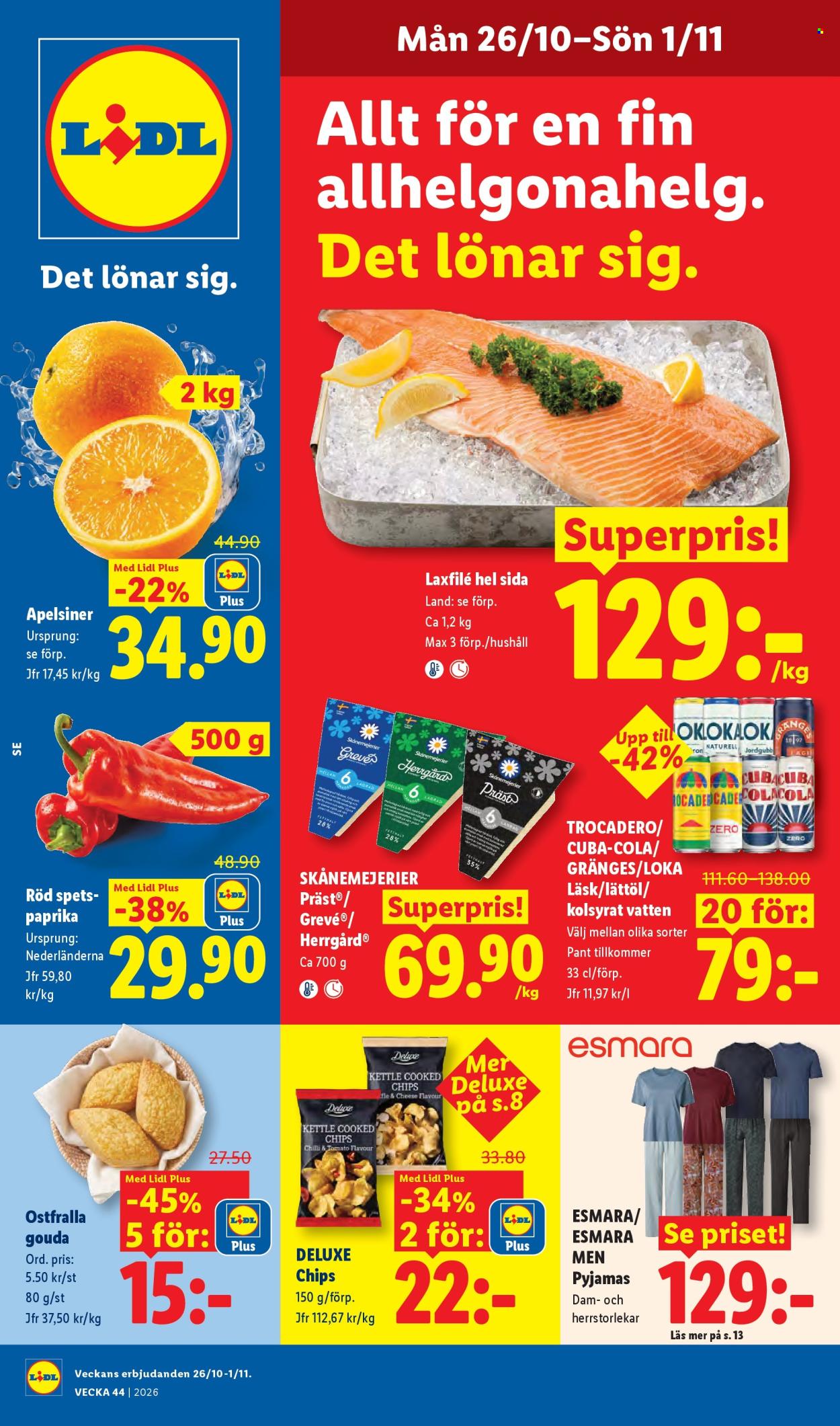 Lidl reklamblad - 26/10 2026 - 1/11 2026. Sida 1