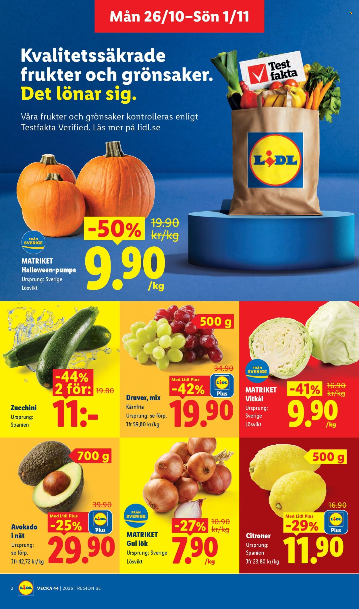 Lidl reklamblad - 26/10 2026 - 1/11 2026. Sida 2