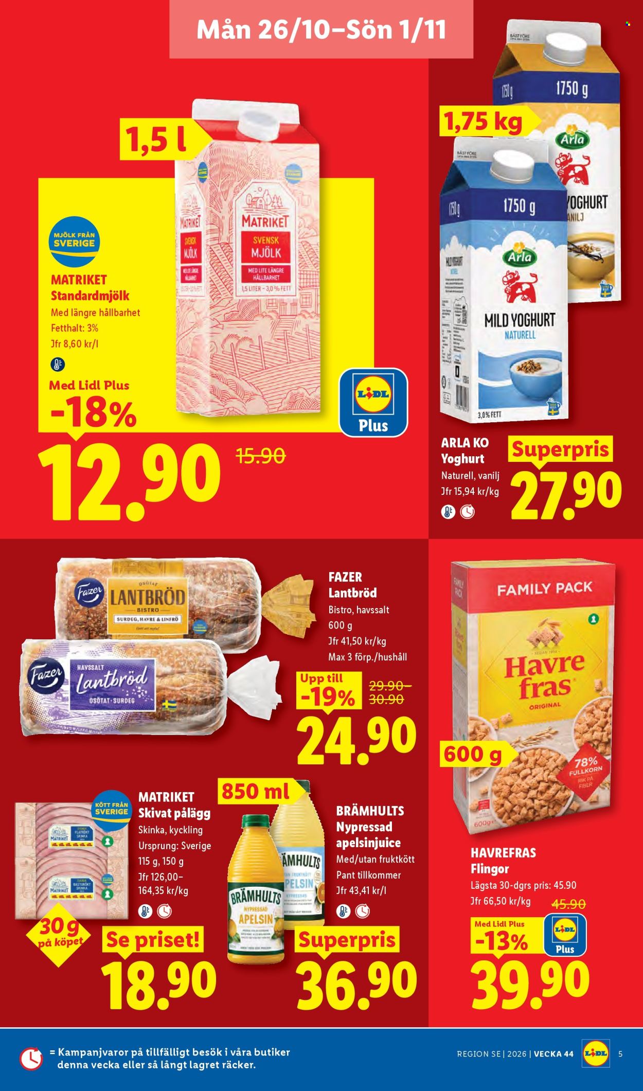 Lidl reklamblad - 26/10 2026 - 1/11 2026. Sida 5