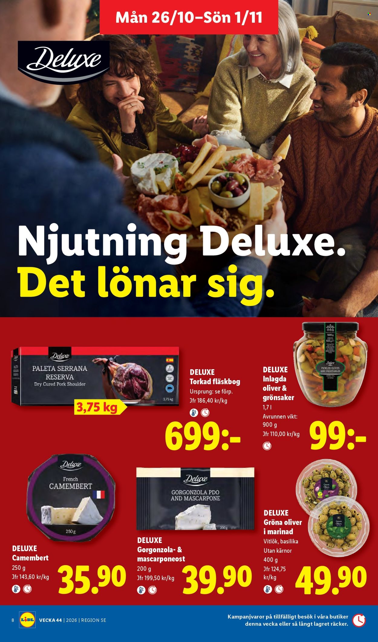 Lidl reklamblad - 26/10 2026 - 1/11 2026. Sida 8