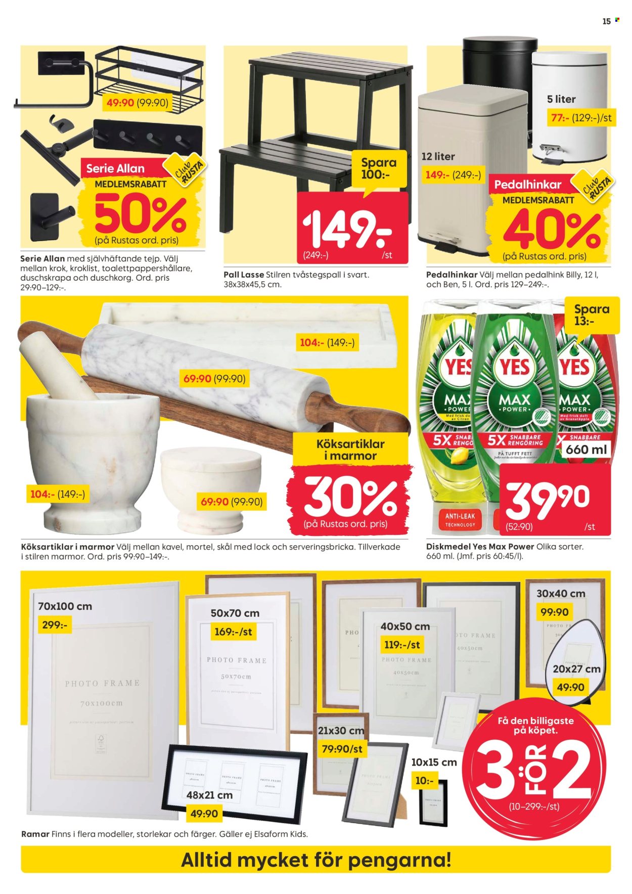 Rusta reklamblad - 19/10 2026 - 25/10 2026. Sida 15