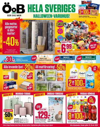 ÖoB reklamblad - 19/10 2026 - 25/10 2026.
