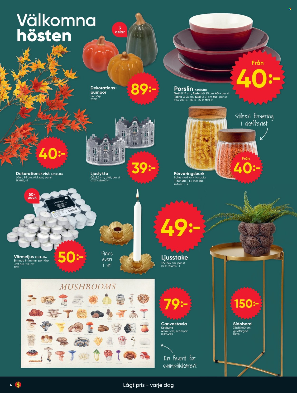 DollarStore reklamblad - 19/10 2026 - 25/10 2026. Sida 4