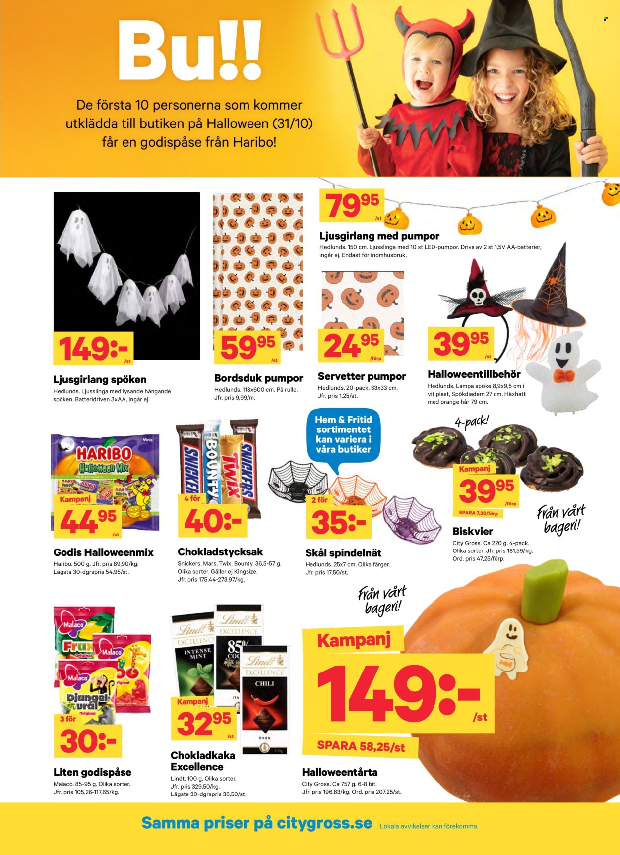 City Gross reklamblad - 19/10 2026 - 25/10 2026. Sida 13