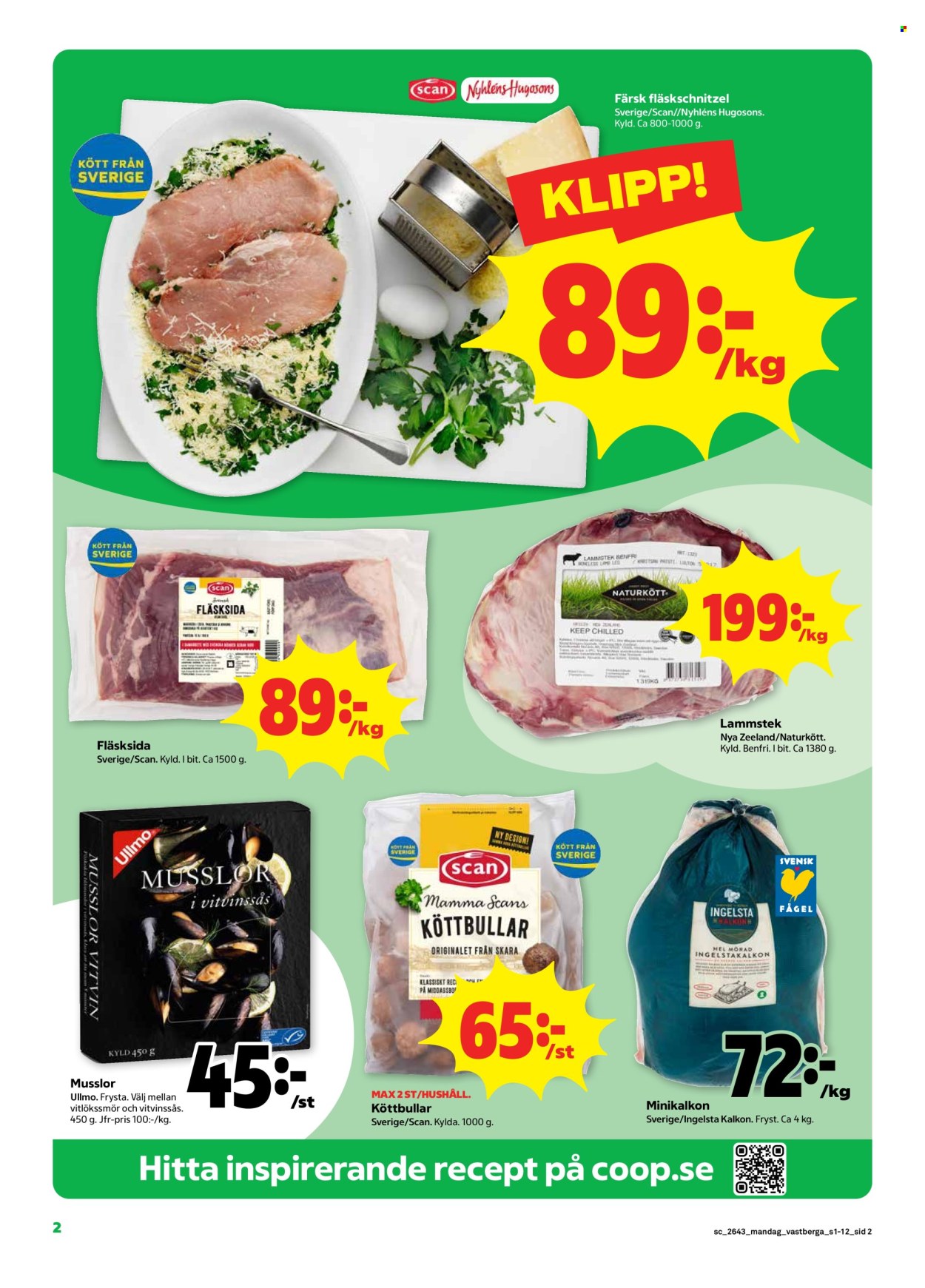 Stora Coop reklamblad - 19/10 2026 - 25/10 2026. Sida 2