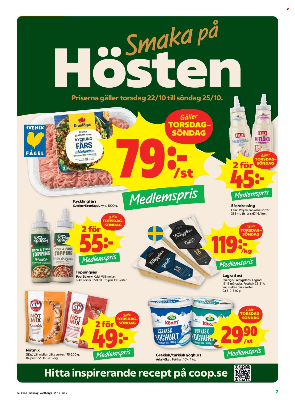Stora Coop reklamblad - 19/10 2026 - 25/10 2026. Sida 7