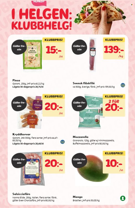 Hemköp reklamblad - 19/10 2026 - 25/10 2026. Sida 12
