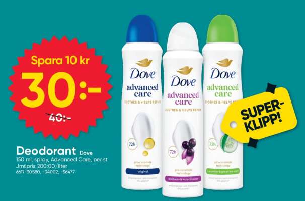 Deodorant Dove