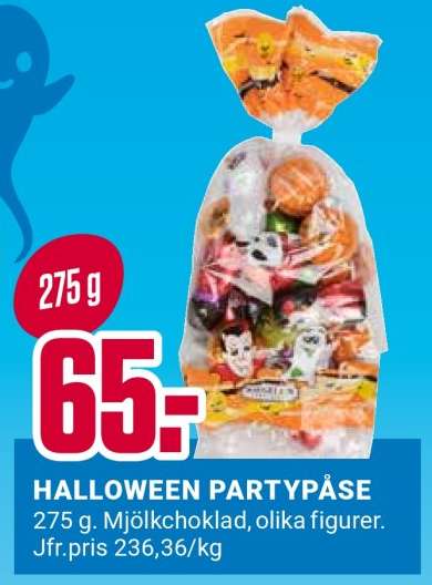 HALLOWEEN PARTYPÅSE