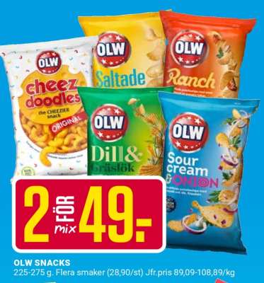 OLW snacks