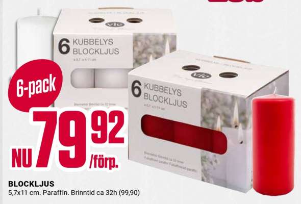 Blockljus